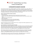 congestive heart failure - Stanford Internal Medicine
