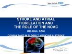 Stroke and AF - West Suffolk Clinical Commissioning Group