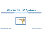 Silberschatz, Galvin and Gagne ©2013 Operating System Concepts