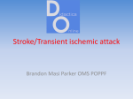 Stroke/Transient ischemic attack