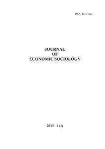 journal of economic sociology