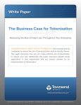 The Business Case for Tokenization