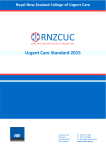 Urgent Care Standard 2015