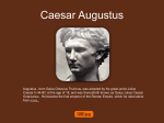 Caesar Augustus Powerpoint