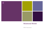 Relational Modeling