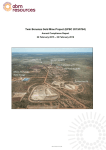 Twin Bonanza Gold Mine Project (EPBC 2013/6784)