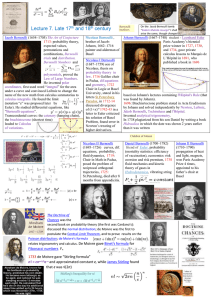 Lecture 8. Math of 18 th century, Part 2