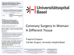 Coronary Surgery in Woman: A Different Tissue