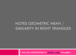 Notes Geometric Mean 2015