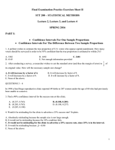 STT 201, sections 7-9 - Michigan State University`s Statistics