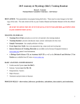 Training Handout - Science Olympiad