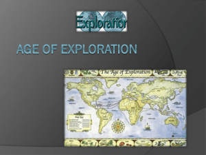 Age of Exploration - CatawbaSocialStudies
