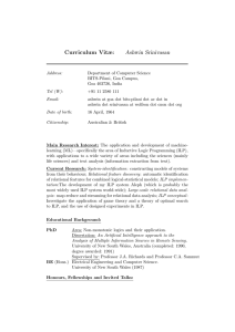 Curriculum Vitae