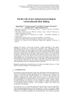 On the role of pre and post-processing in environmental data mining