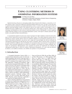Using Clustering Methods in Geospatial