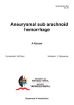 A Ganaw - Aneurysmal sub arachnoid hemorrhage
