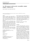 New MR sequences in daily practice: susceptibility weighted