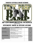 ACT AP Boot Camp Rubric