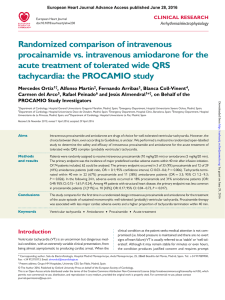 the PROCAMIO study