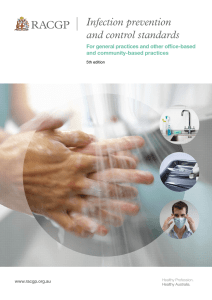 Infection Prevention and Control Standards: For general practice