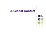 Global Conflict Ppt