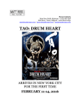 tao: drum heart - NYU Skirball Center for the Performing Arts