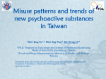 Misuse patterns and trends of new psychoactive substances in Taiwan