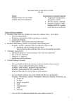 REVIEW SHEET FOR CD 420