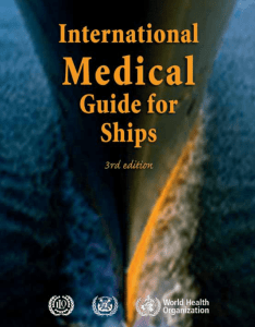 International Medical Guide for Ships 3rd edition