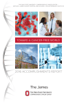 2016 accomplishments report - James Cancer Center