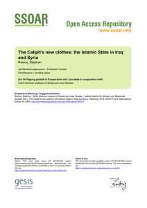 The Caliph`s New Clothes: The Islamic State in Iraq and