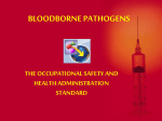 Bloodborne Pathogens: The OSHA Standard