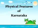 Physiography of Karnataka