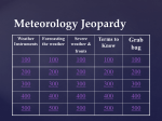 Meteorology Jeopardy