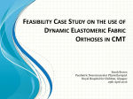 feasibility case study on the use of dynamic elastomeric fabric