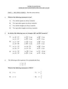INTRO TO MATH 426 SOME REVIEW QUESTIONS FOR JANUARY