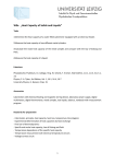 W9e „Heat Capacity of Solids and Liquids“