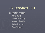 CA Standard 10