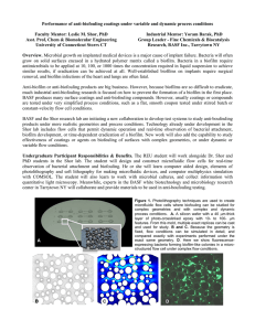 Performance of anti-biofouling coatings under variable and dynamic