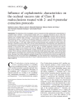 Influence of cephalometric characteristics on the occlusal success