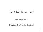 G 1402 Lab 2A Evolution and Genetics