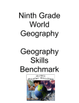 9th Geography Unit 1 - St. Joseph School District