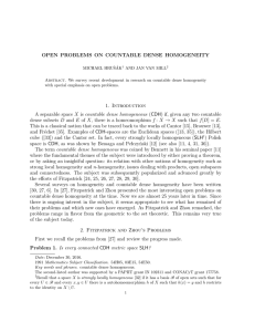 Open problems on countable dense homogeneity