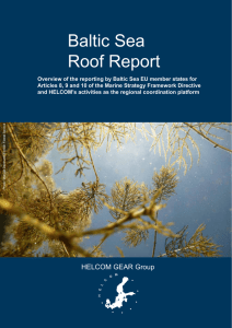 Baltic Sea Roof Report