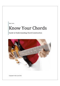 Know Your Chords - Alan`s Guitar Page