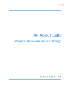 All About Cells - Open School BC