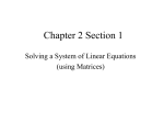 Chapter 2 Section 1