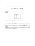 Test of Statistics - Prof. M. Romanazzi