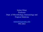 Department of Microbiology, Immunology and Tropical Medicine
