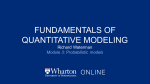 Module 3 Probabilistic models